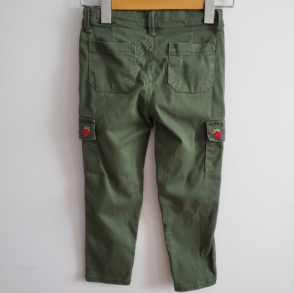 Gymboree Green Cargo Pants Size 7 - Picture 3 of 6